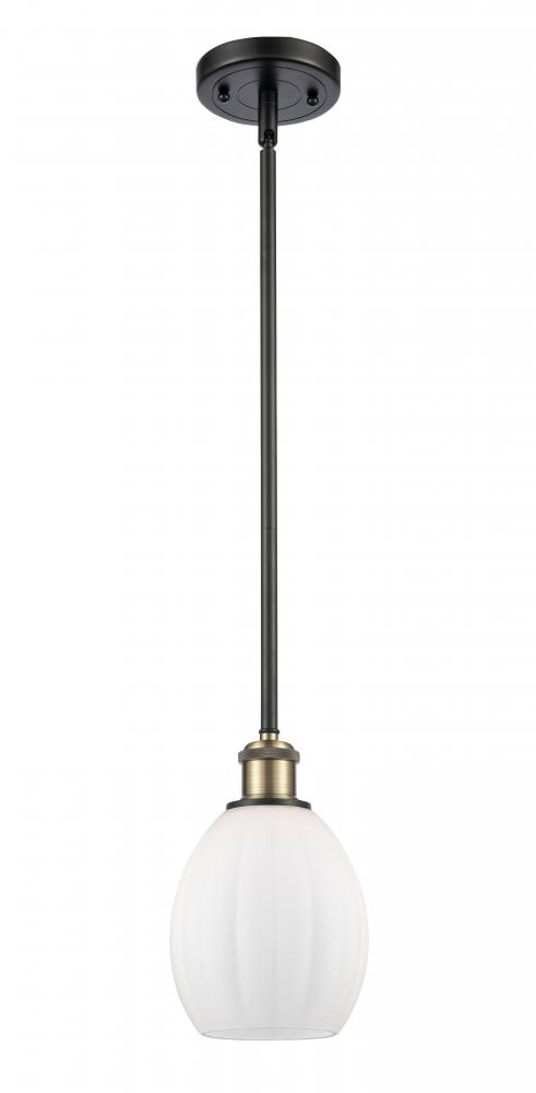 Eaton - 1 Light - 6 inch - Black Antique Brass - Mini Pendant