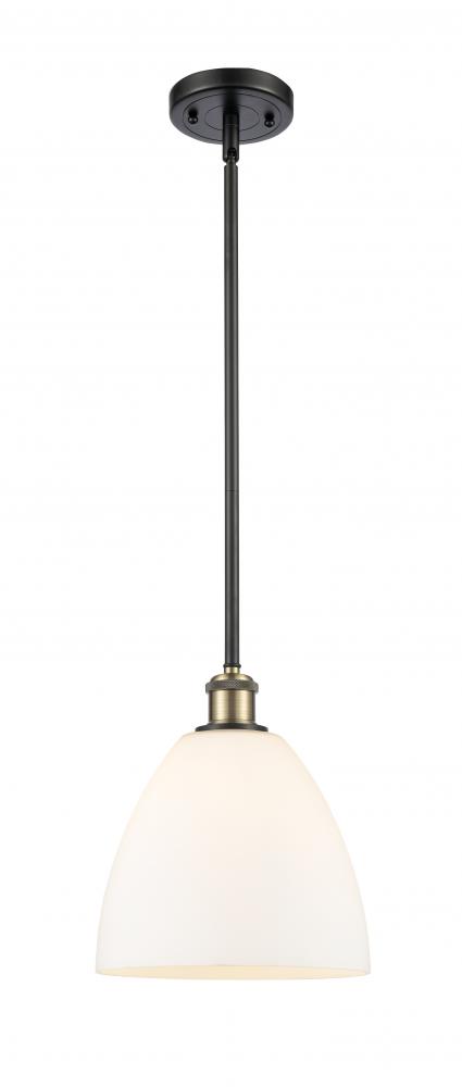 Bristol - 1 Light - 9 inch - Black Antique Brass - Mini Pendant