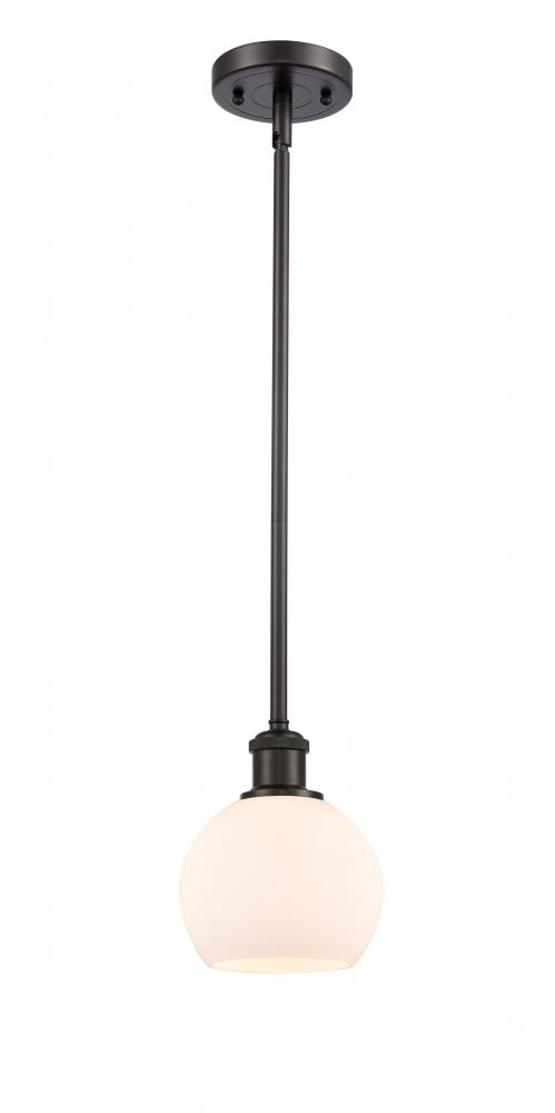 Athens - 1 Light - 6 inch - Oil Rubbed Bronze - Mini Pendant