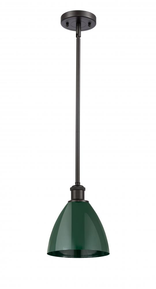 Plymouth - 1 Light - 8 inch - Oil Rubbed Bronze - Pendant