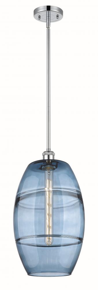 Vaz - 1 Light - 10 inch - Polished Chrome - Mini Pendant