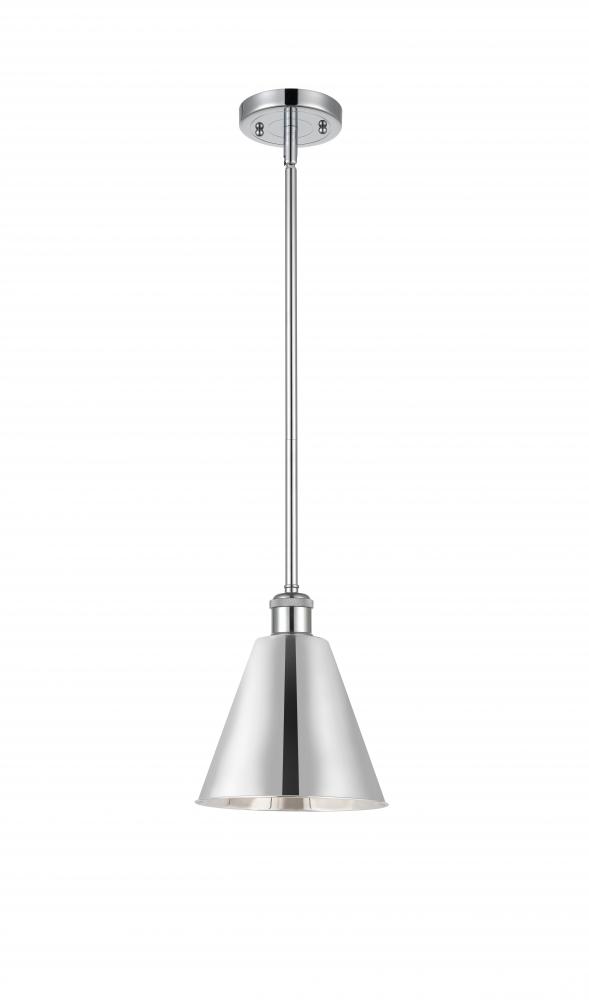 Berkshire - 1 Light - 8 inch - Polished Chrome - Pendant