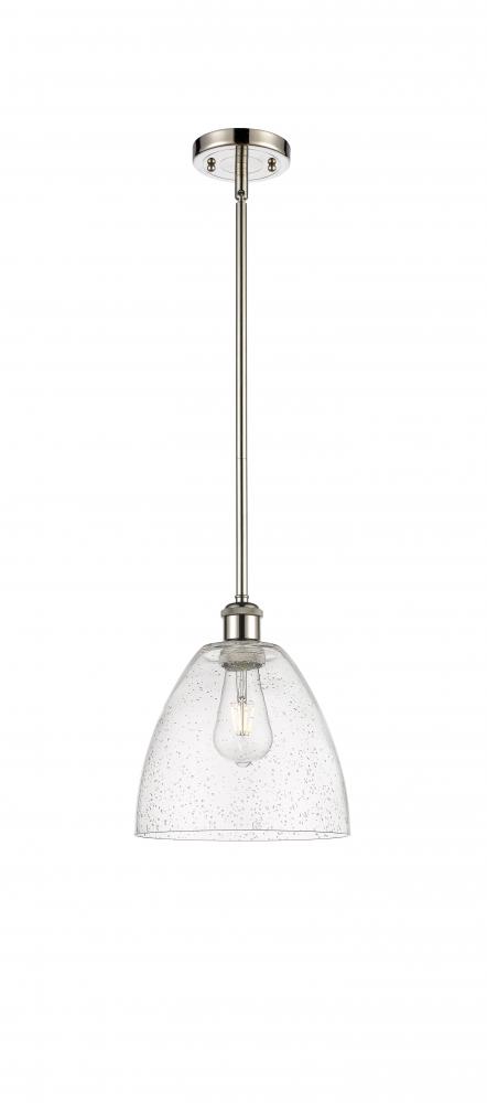 Bristol - 1 Light - 9 inch - Polished Nickel - Mini Pendant