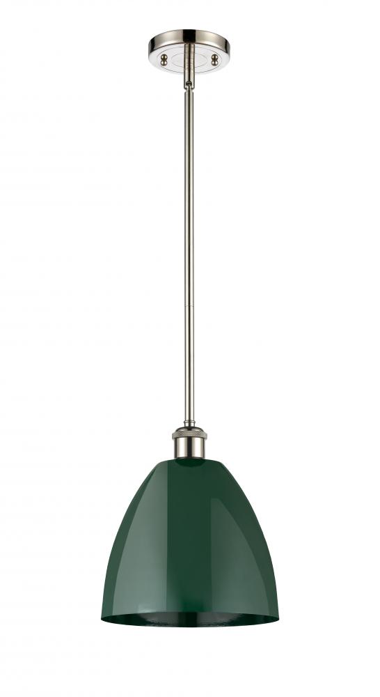 Plymouth - 1 Light - 9 inch - Polished Nickel - Pendant