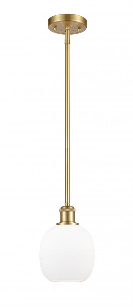 Belfast - 1 Light - 6 inch - Satin Gold - Mini Pendant