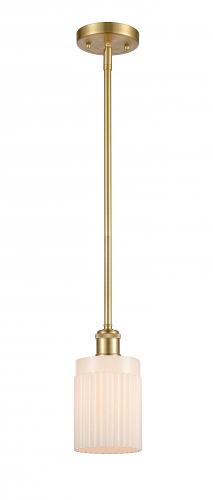 Hadley - 1 Light - 5 inch - Satin Gold - Mini Pendant