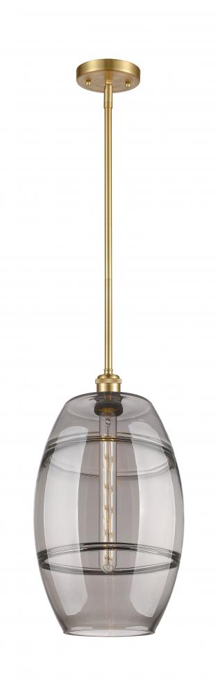 Vaz - 1 Light - 10 inch - Satin Gold - Mini Pendant