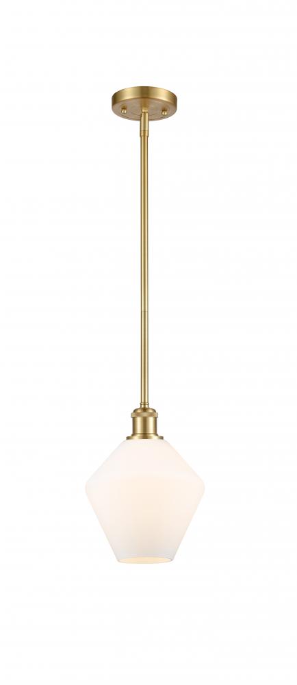 Cindyrella - 1 Light - 8 inch - Satin Gold - Mini Pendant