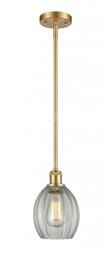 Eaton - 1 Light - 6 inch - Satin Gold - Mini Pendant
