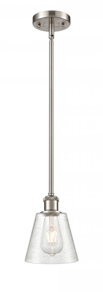 Caton - 1 Light - 5 inch - Brushed Satin Nickel - Mini Pendant