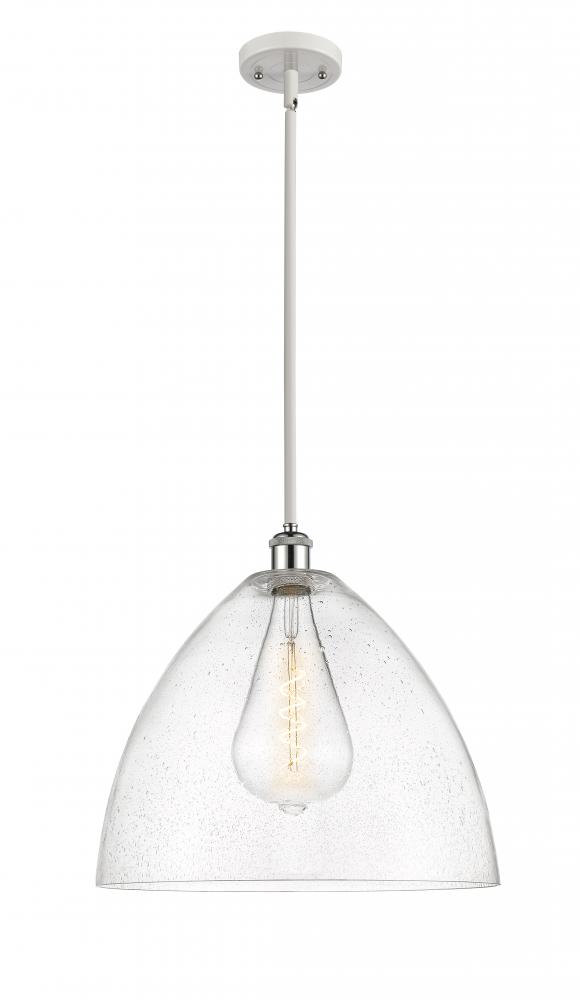 Bristol - 1 Light - 16 inch - White Polished Chrome - Pendant