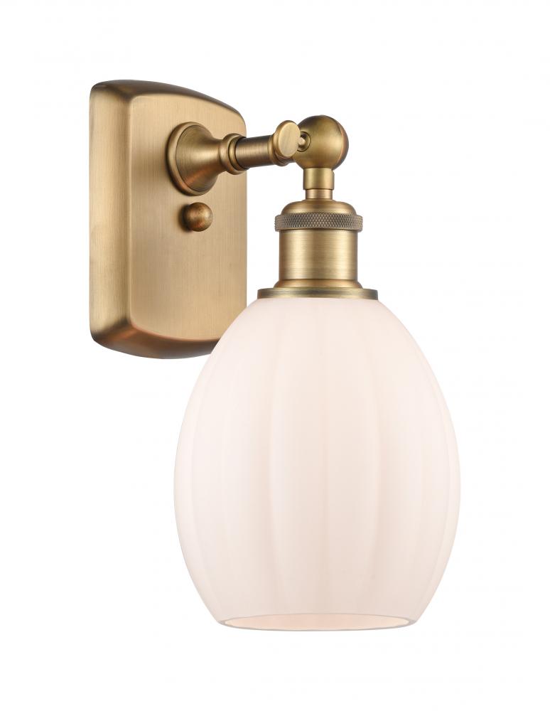 Eaton - 1 Light - 6 inch - Brushed Brass - Sconce