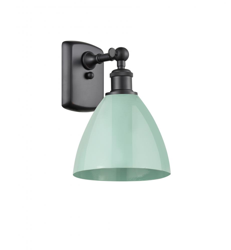 Plymouth - 1 Light - 8 inch - Matte Black - Sconce