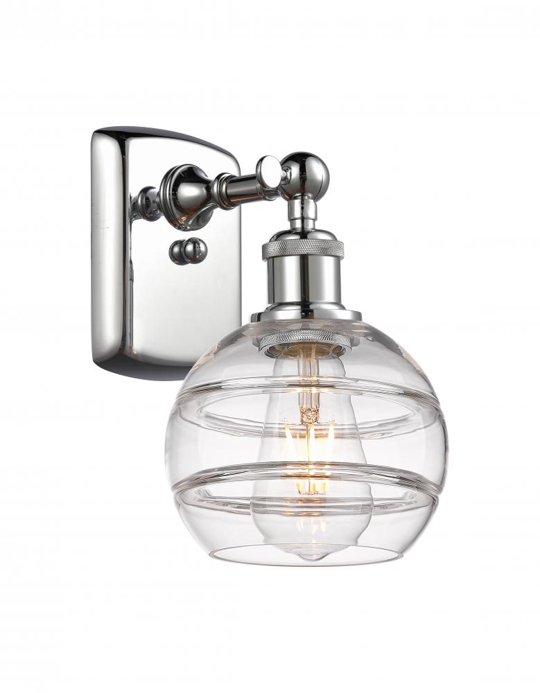 Rochester - 1 Light - 6 inch - Polished Chrome - Sconce