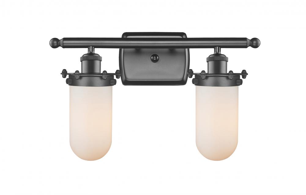 Kingsbury - 2 Light - 14 inch - Oil Rubbed Bronze - Bath Vanity Light