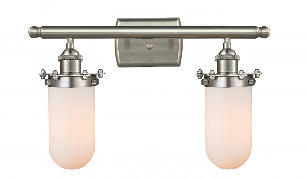 Kingsbury - 2 Light - 14 inch - Brushed Satin Nickel - Bath Vanity Light