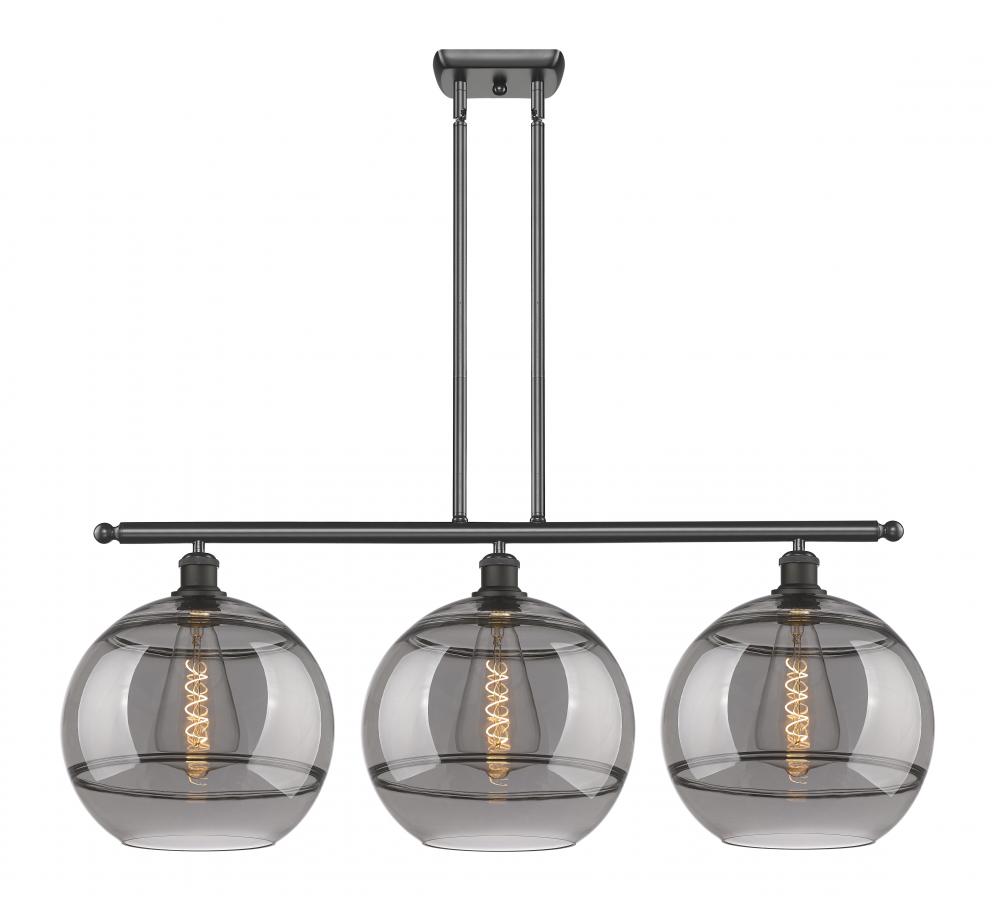 Rochester - 3 Light - 39 inch - Oil Rubbed Bronze - Cord hung - Island Light