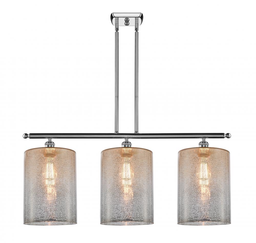 Cobbleskill - 3 Light - 36 inch - Polished Chrome - Cord hung - Island Light