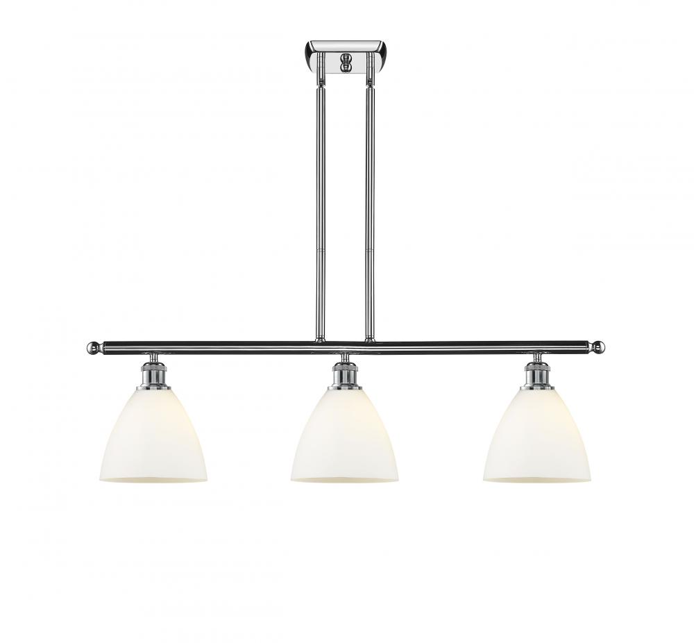 Bristol - 3 Light - 36 inch - Polished Chrome - Cord hung - Island Light