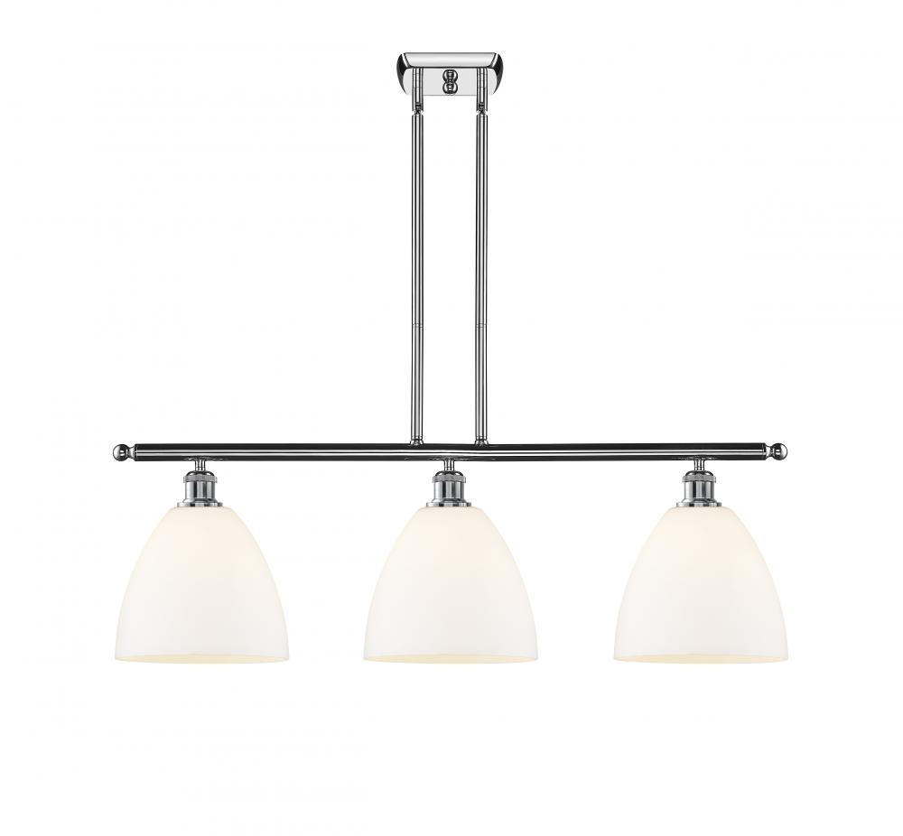 Bristol - 3 Light - 36 inch - Polished Chrome - Cord hung - Island Light