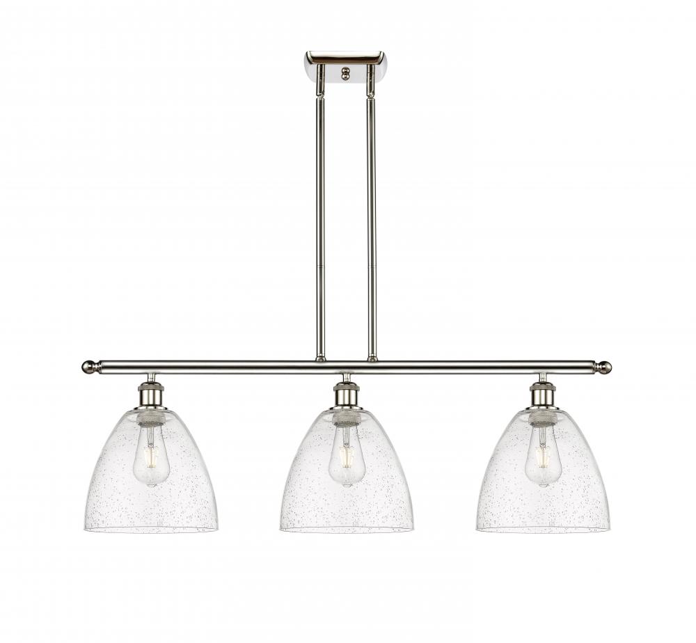 Bristol - 3 Light - 36 inch - Polished Nickel - Cord hung - Island Light