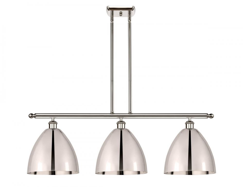 Bristol - 3 Light - 36 inch - Polished Nickel - Cord hung - Island Light