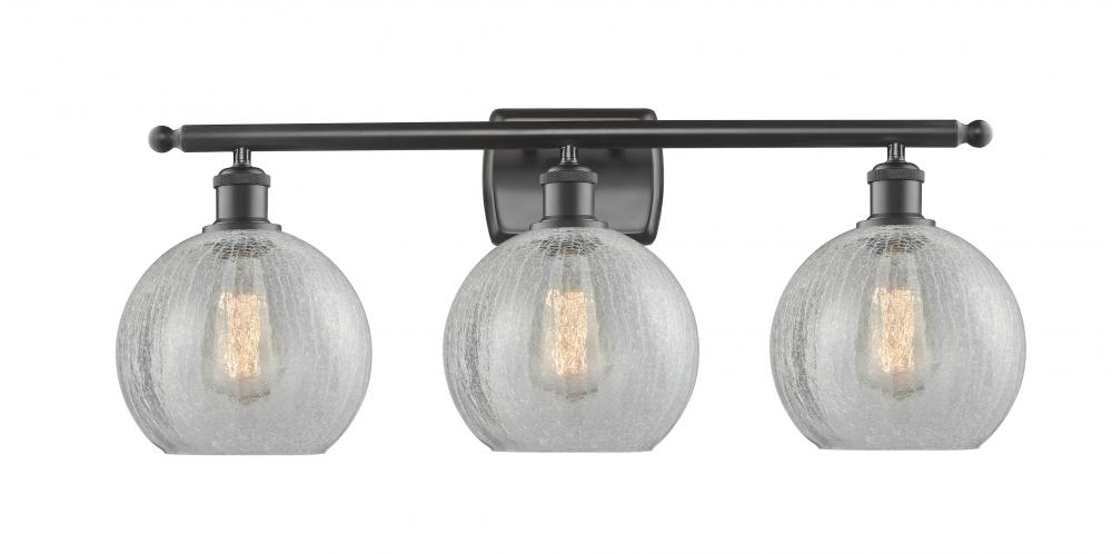 Athens - 3 Light - 28 inch - Oil Rubbed Bronze - Bath Vanity Light