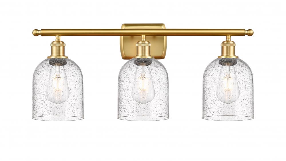 Bella - 3 Light - 26 inch - Satin Gold - Bath Vanity Light