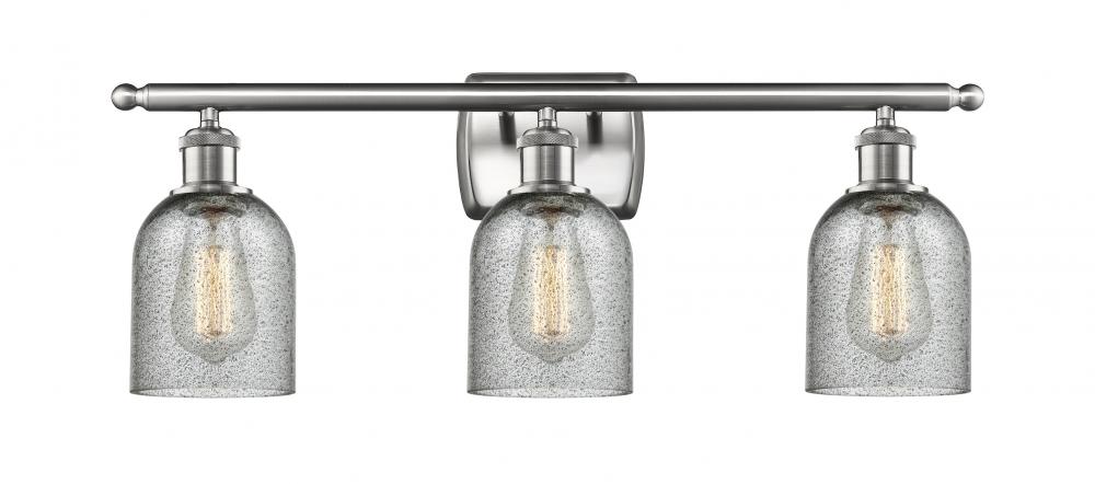 Caledonia - 3 Light - 25 inch - Brushed Satin Nickel - Bath Vanity Light