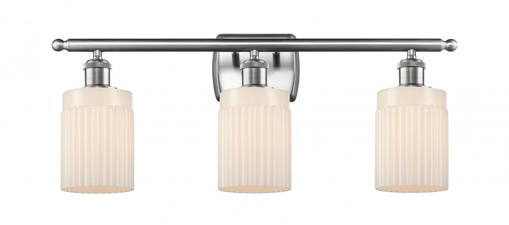 Hadley - 3 Light - 25 inch - Brushed Satin Nickel - Bath Vanity Light