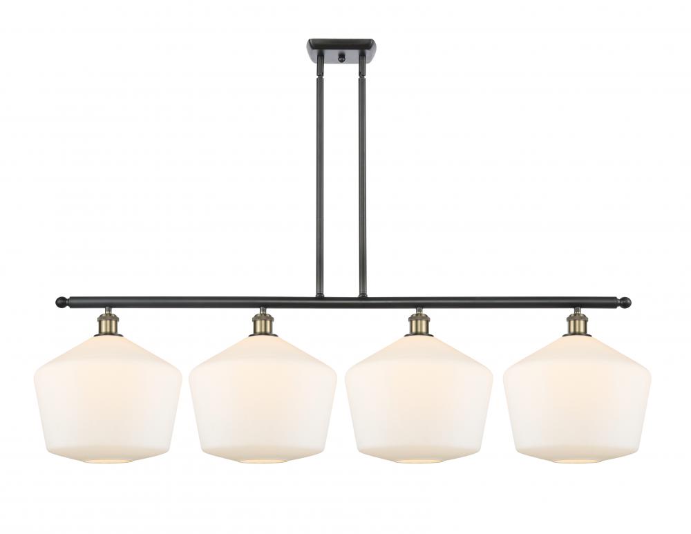 Cindyrella - 4 Light - 50 inch - Black Antique Brass - Cord hung - Island Light