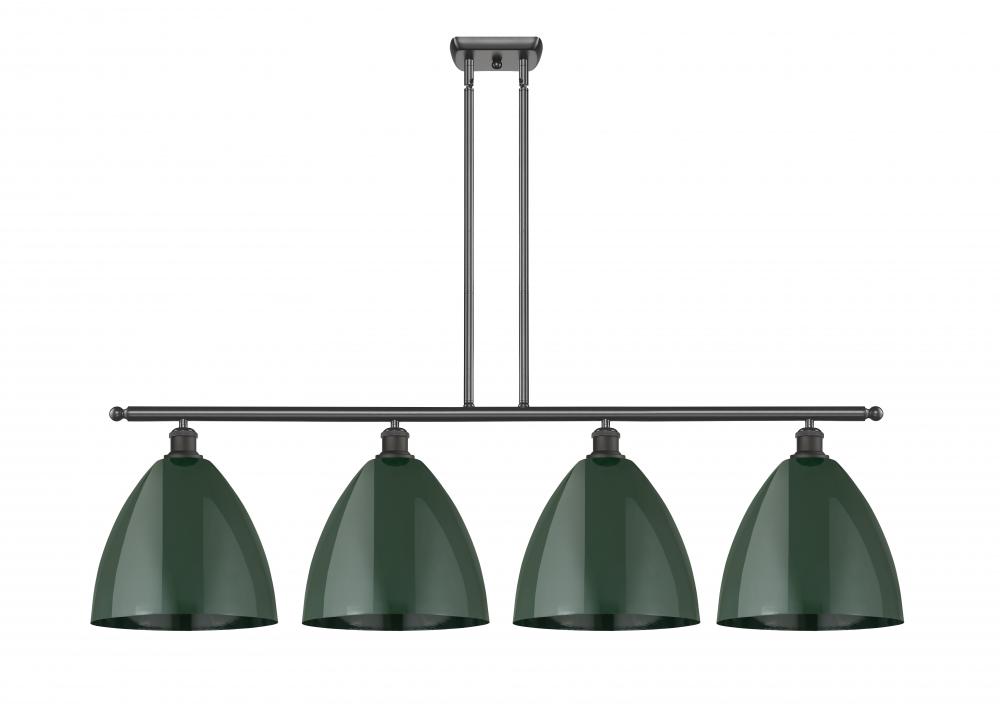 Plymouth - 4 Light - 50 inch - Oil Rubbed Bronze - Cord hung - Island Light