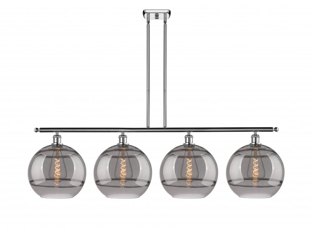 Rochester - 4 Light - 50 inch - Polished Chrome - Cord hung - Island Light