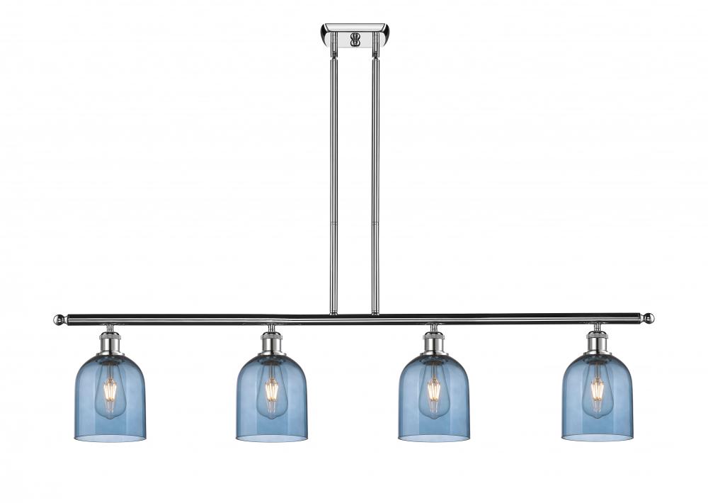 Bella - 4 Light - 48 inch - Polished Chrome - Cord hung - Island Light