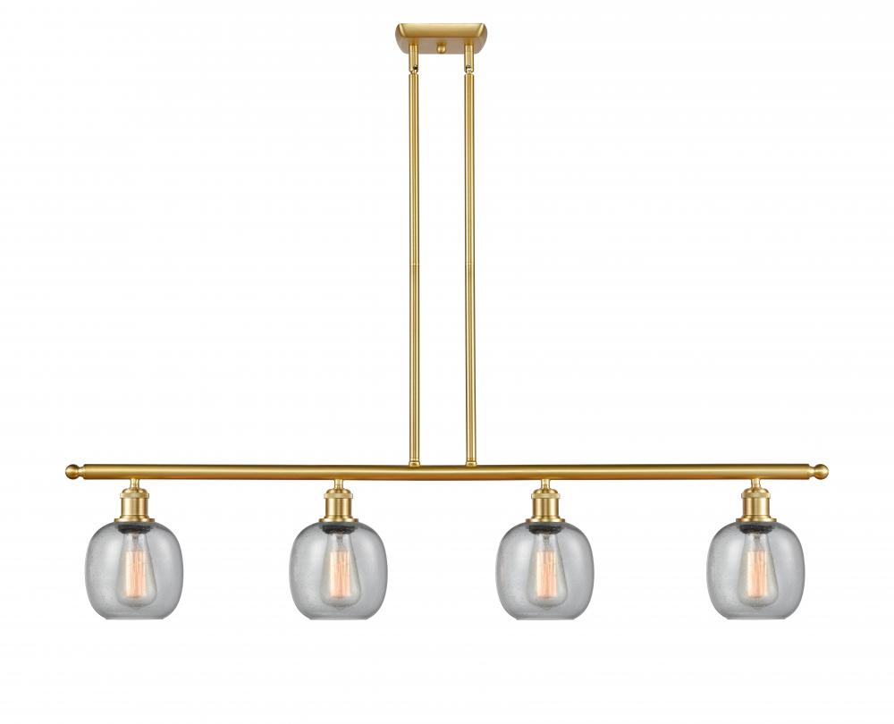 Belfast - 4 Light - 48 inch - Satin Gold - Cord hung - Island Light