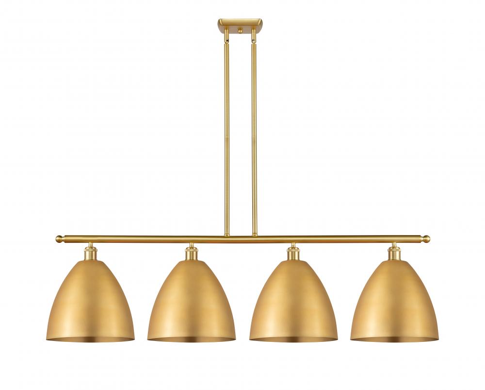 Bristol - 4 Light - 50 inch - Satin Gold - Cord hung - Island Light