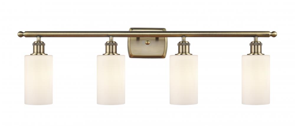 Clymer - 4 Light - 34 inch - Antique Brass - Bath Vanity Light