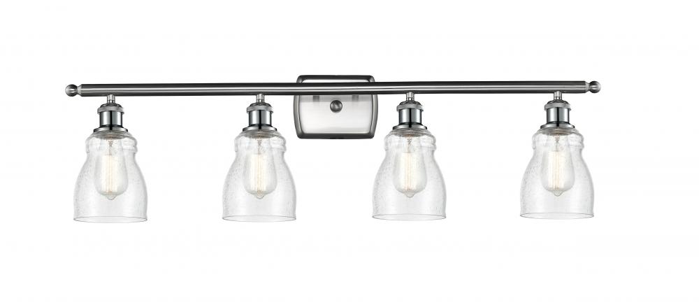 Ellery - 4 Light - 35 inch - Brushed Satin Nickel - Bath Vanity Light