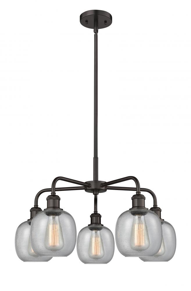 Belfast - 5 Light - 24 inch - Oil Rubbed Bronze - Chandelier