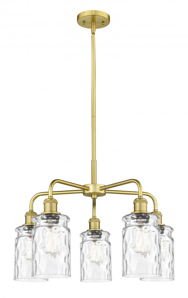 Candor - 5 Light - 23 inch - Satin Gold - Chandelier