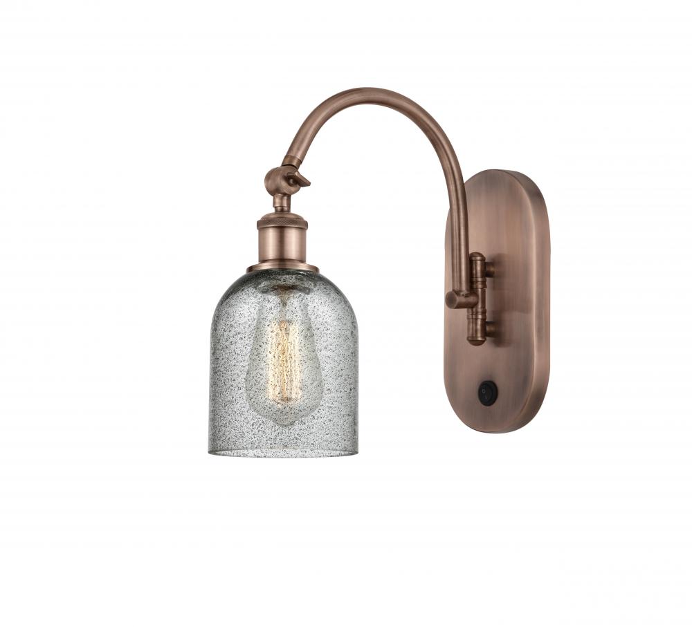 Caledonia - 1 Light - 5 inch - Antique Copper - Sconce