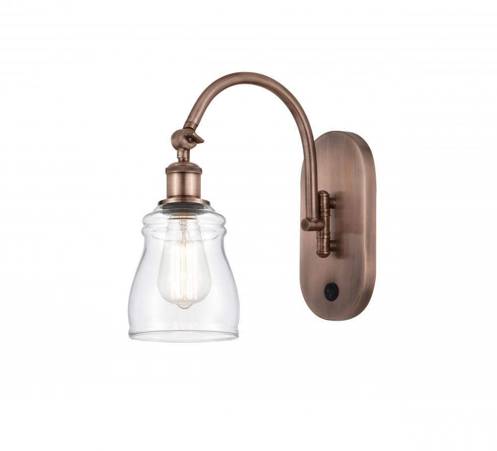 Ellery - 1 Light - 5 inch - Antique Copper - Sconce