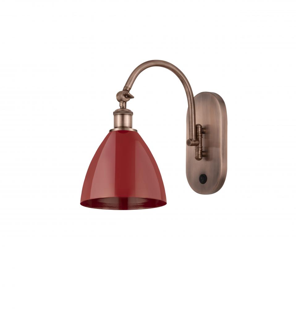 Plymouth - 1 Light - 8 inch - Antique Copper - Sconce
