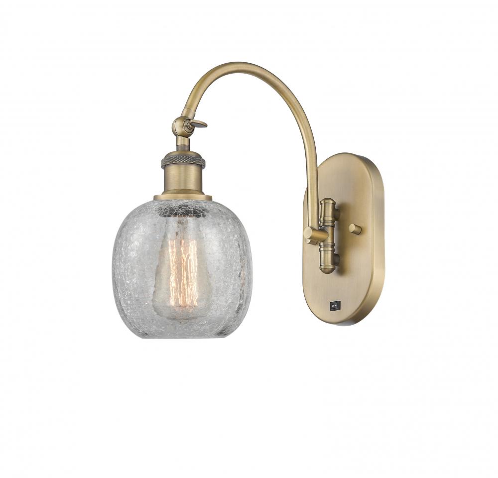 Belfast - 1 Light - 6 inch - Brushed Brass - Sconce