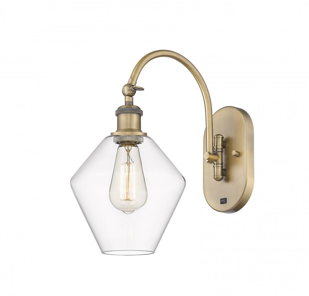 Cindyrella - 1 Light - 8 inch - Brushed Brass - Sconce