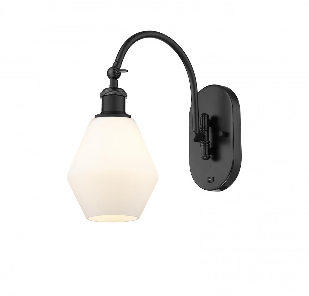 Cindyrella - 1 Light - 6 inch - Matte Black - Sconce