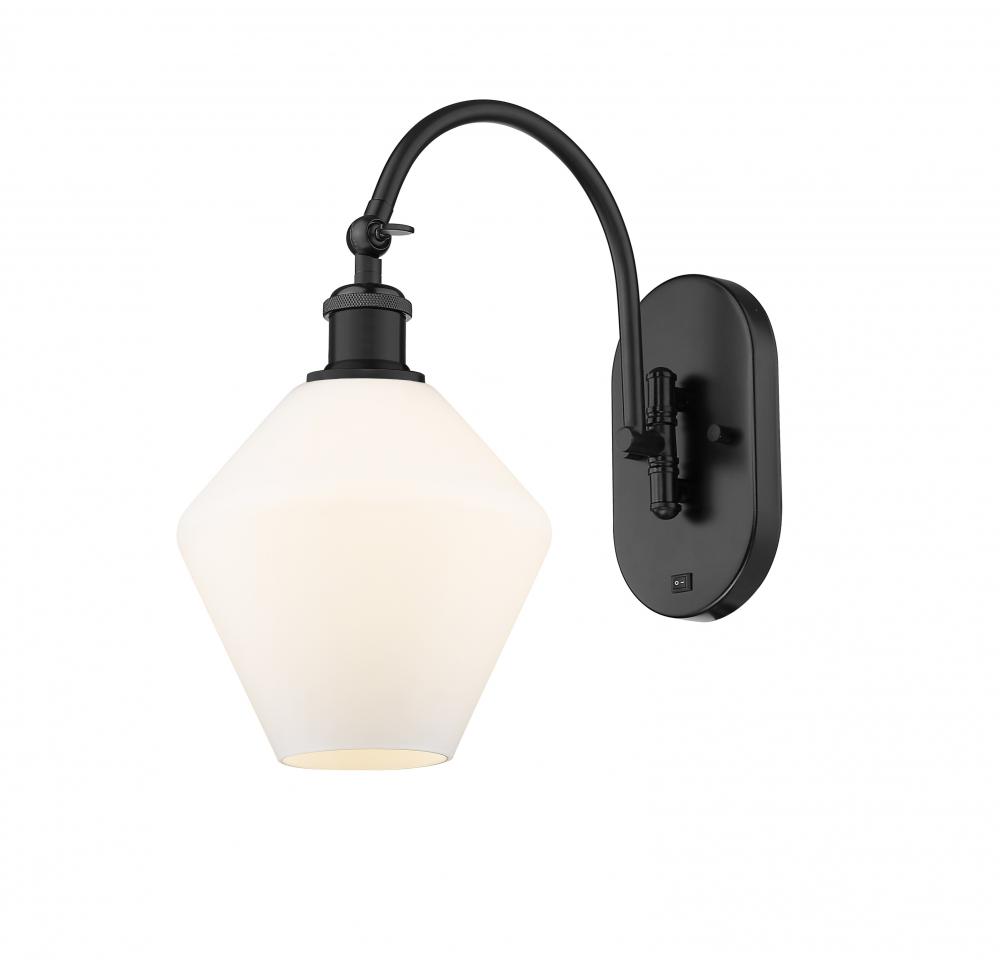 Cindyrella - 1 Light - 8 inch - Matte Black - Sconce