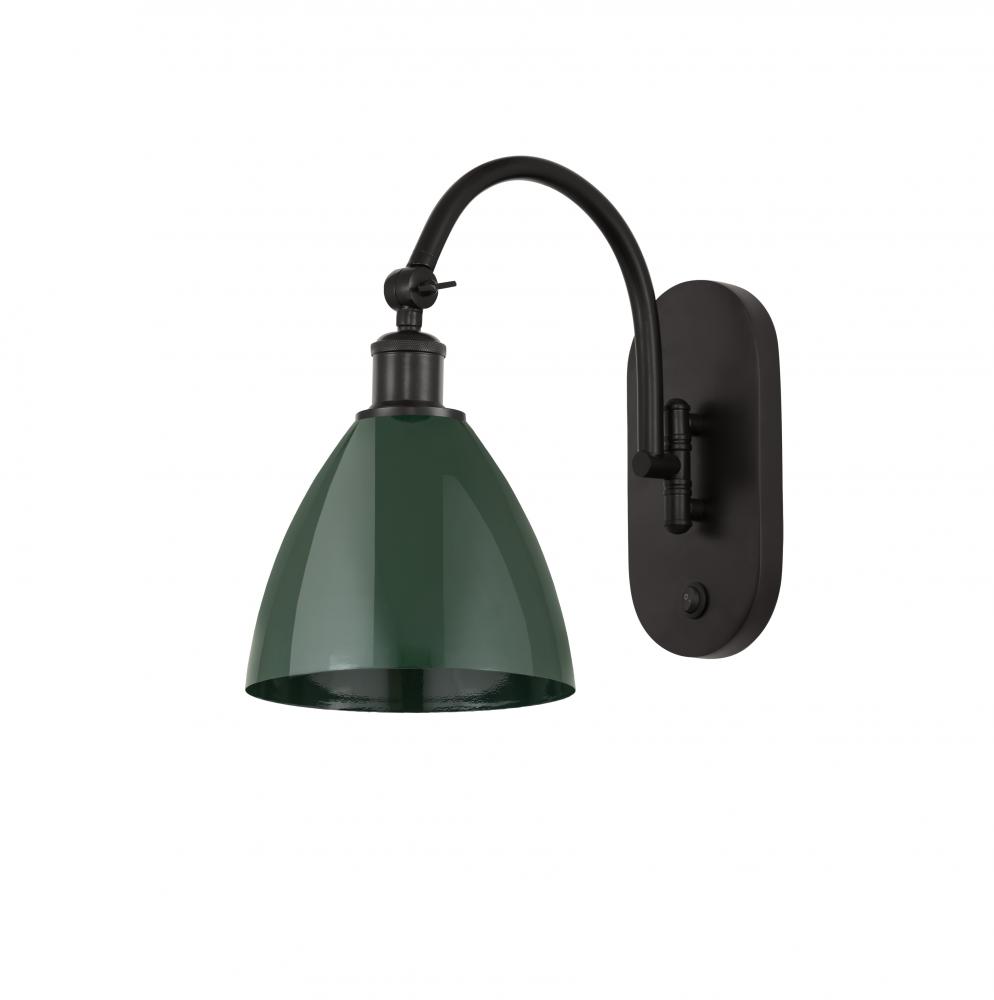 Plymouth - 1 Light - 8 inch - Oil Rubbed Bronze - Sconce