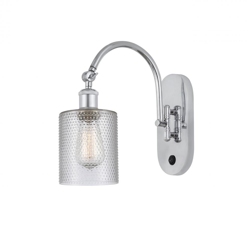 Cobbleskill - 1 Light - 5 inch - Polished Chrome - Sconce