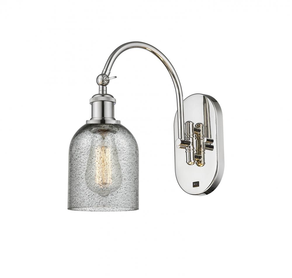 Caledonia - 1 Light - 5 inch - Polished Nickel - Sconce